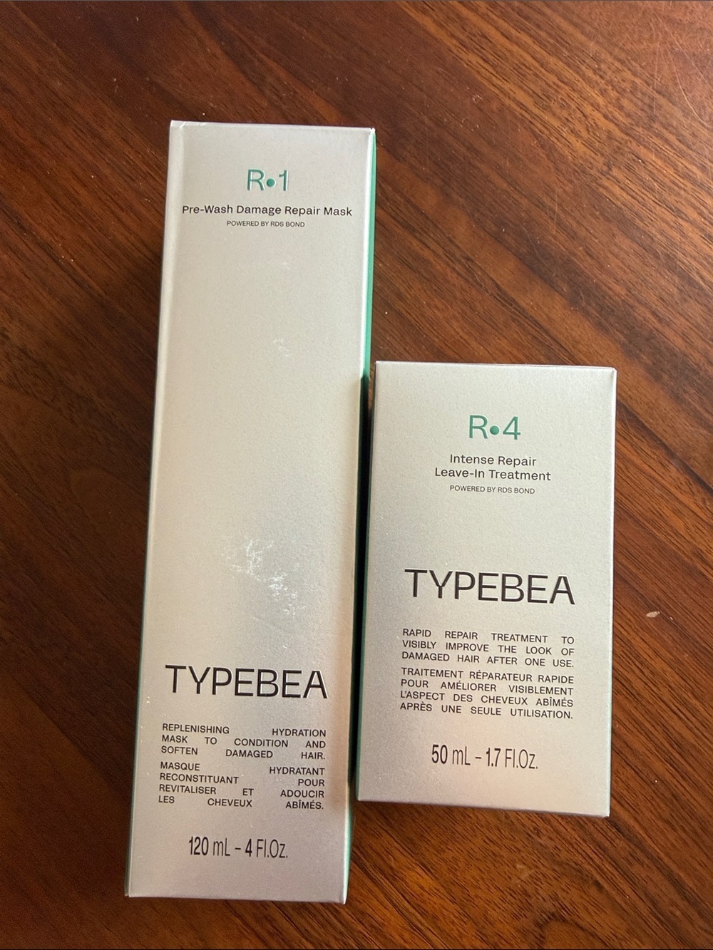 R•4 Intense Repair Leave-In Treatment & R•1 Pre-Wash Damage Repair Mask - new!